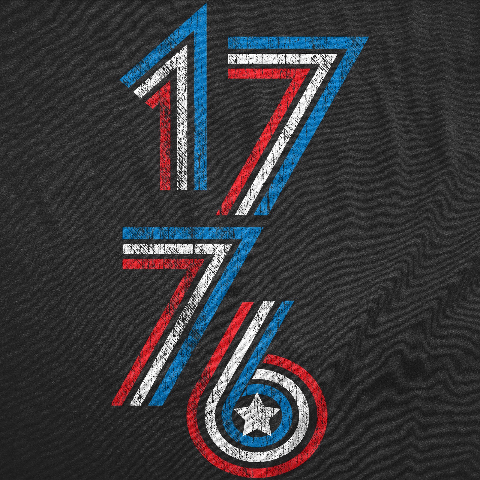 Mens 1776 Stripes Funny T Shirt Awesome Fourth Of July Graphic Tee for Men
