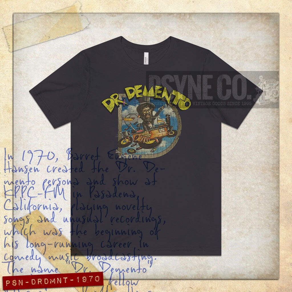 Dr. Demento 1970 Vintage Men’s T-Shirt