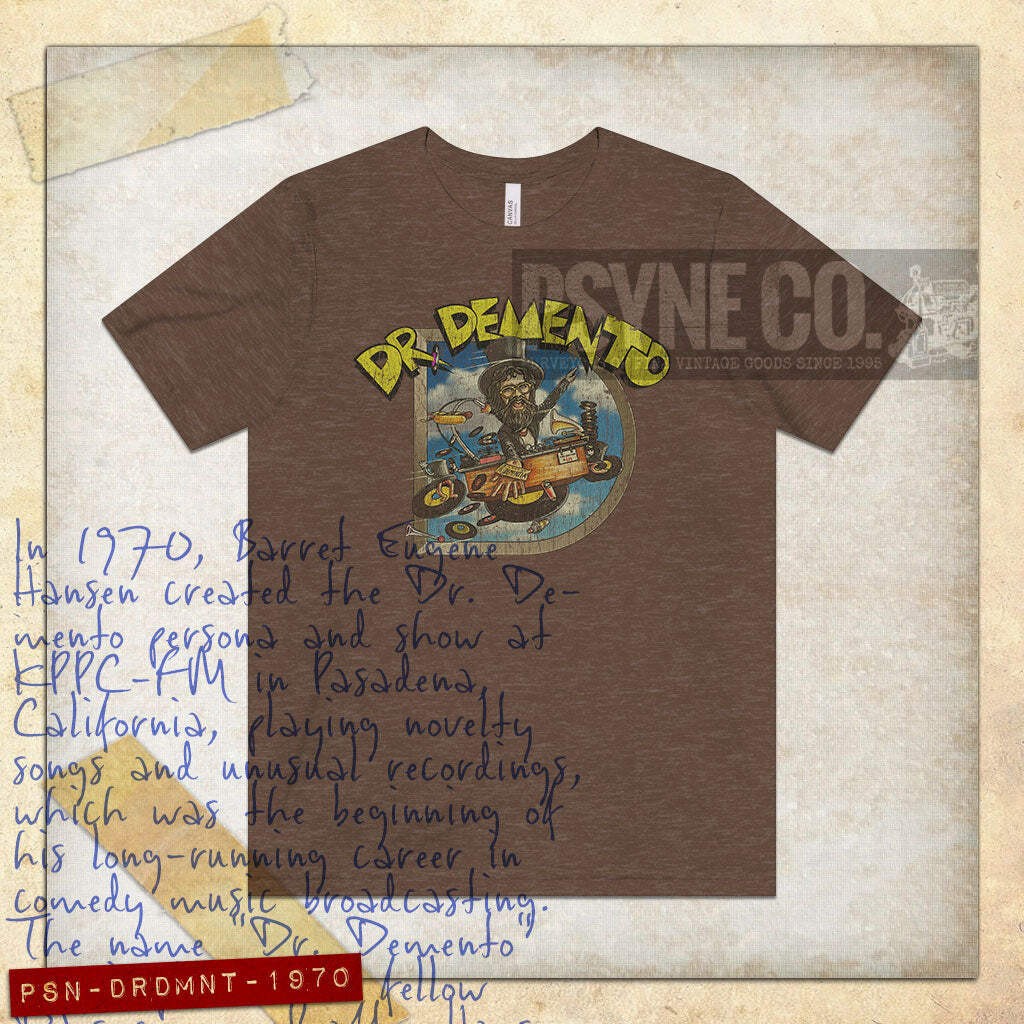 Dr. Demento 1970 Vintage Men’s T-Shirt