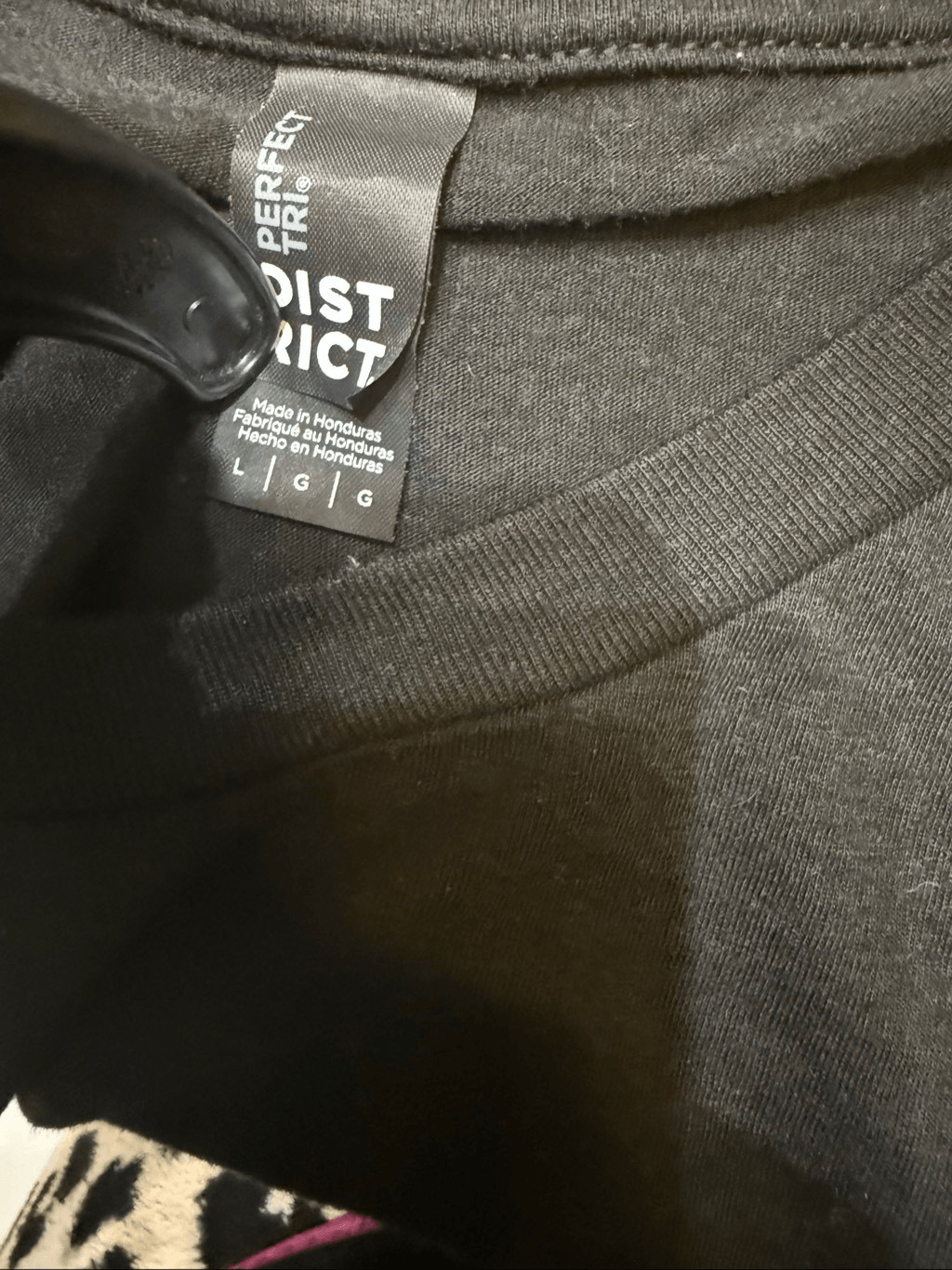 District Men’s Perfect Tri Culture Graphic Crew Neck Cotton Blend T-Shirt Large