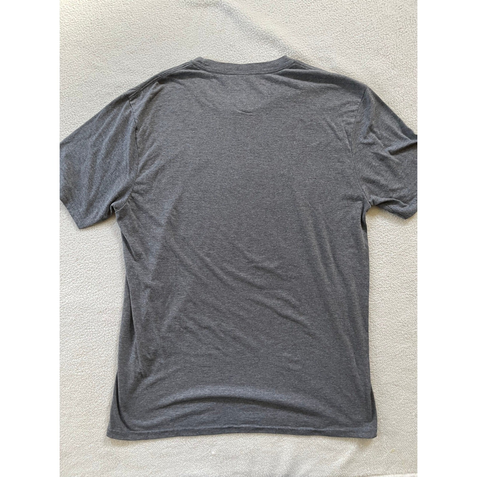 Mens Large T-Shirt Gray Lyle’s Bikes Brews & BBQ Loveland Ohio Tri-Blend