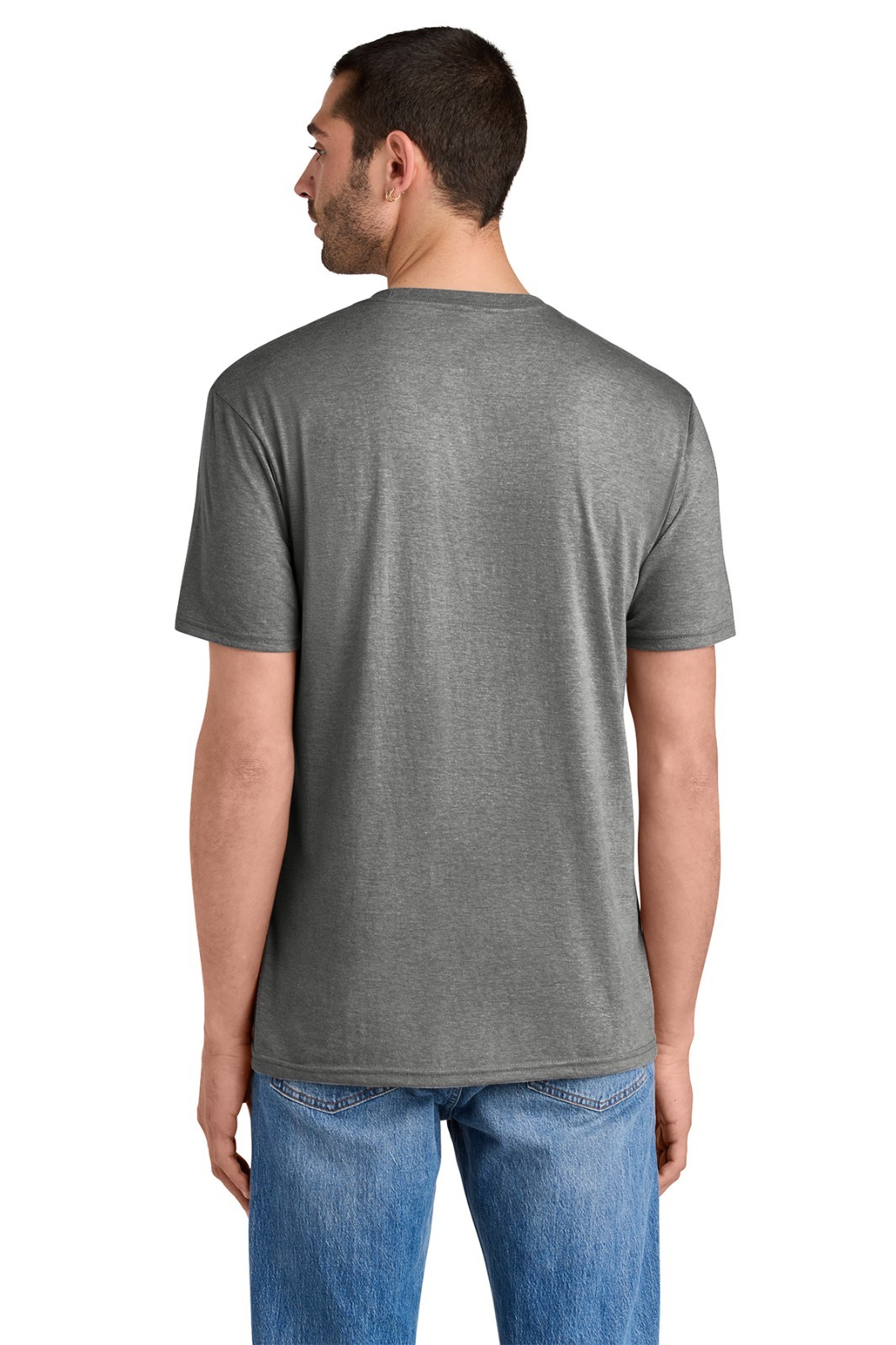 District DM130 Perfect Tri Tee Grey Frost 2XL