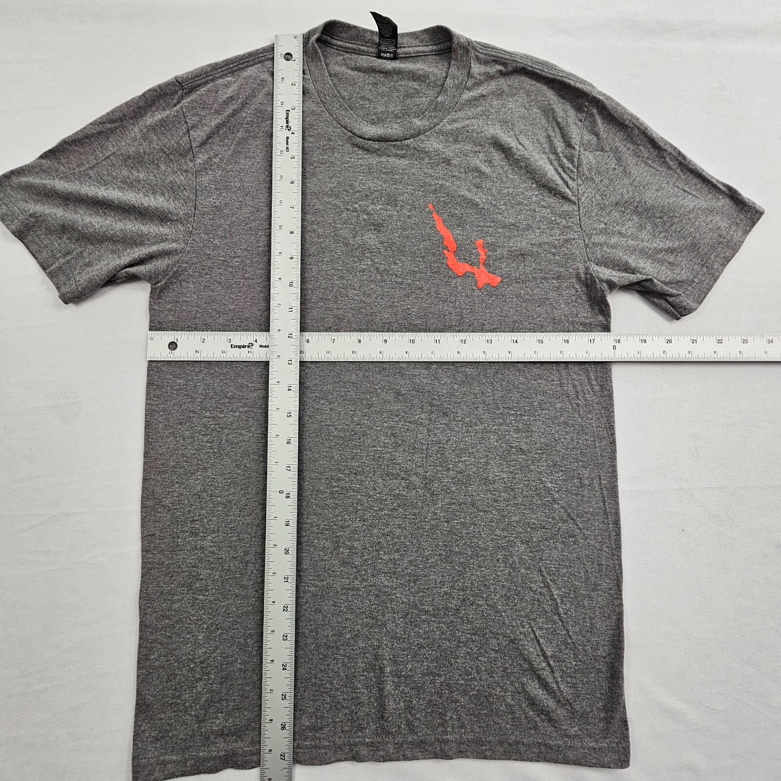 Walloon Lake MI USA District Gray Short Sleeve Tri-Blend T-Shirt Men’s S