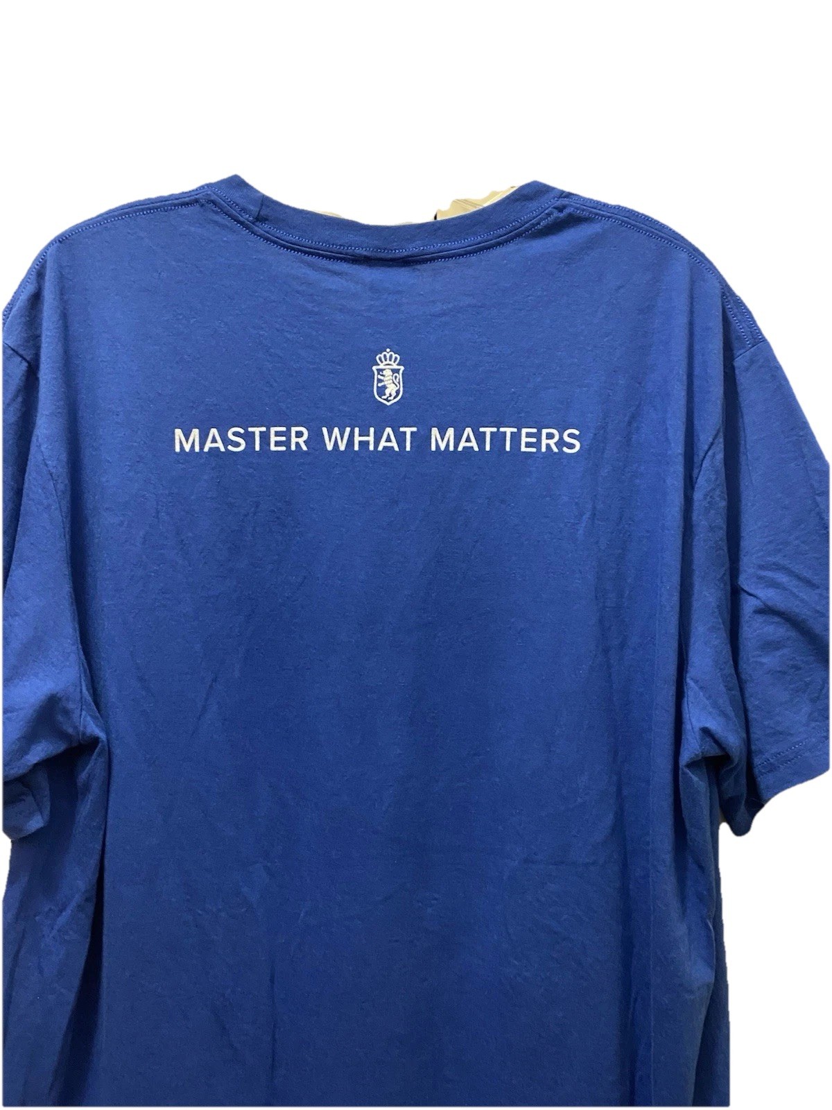 Dutch Masters Cigars/Tobacco {leaf wraps} Promo Shirt • Adult XL• Unique Blue!