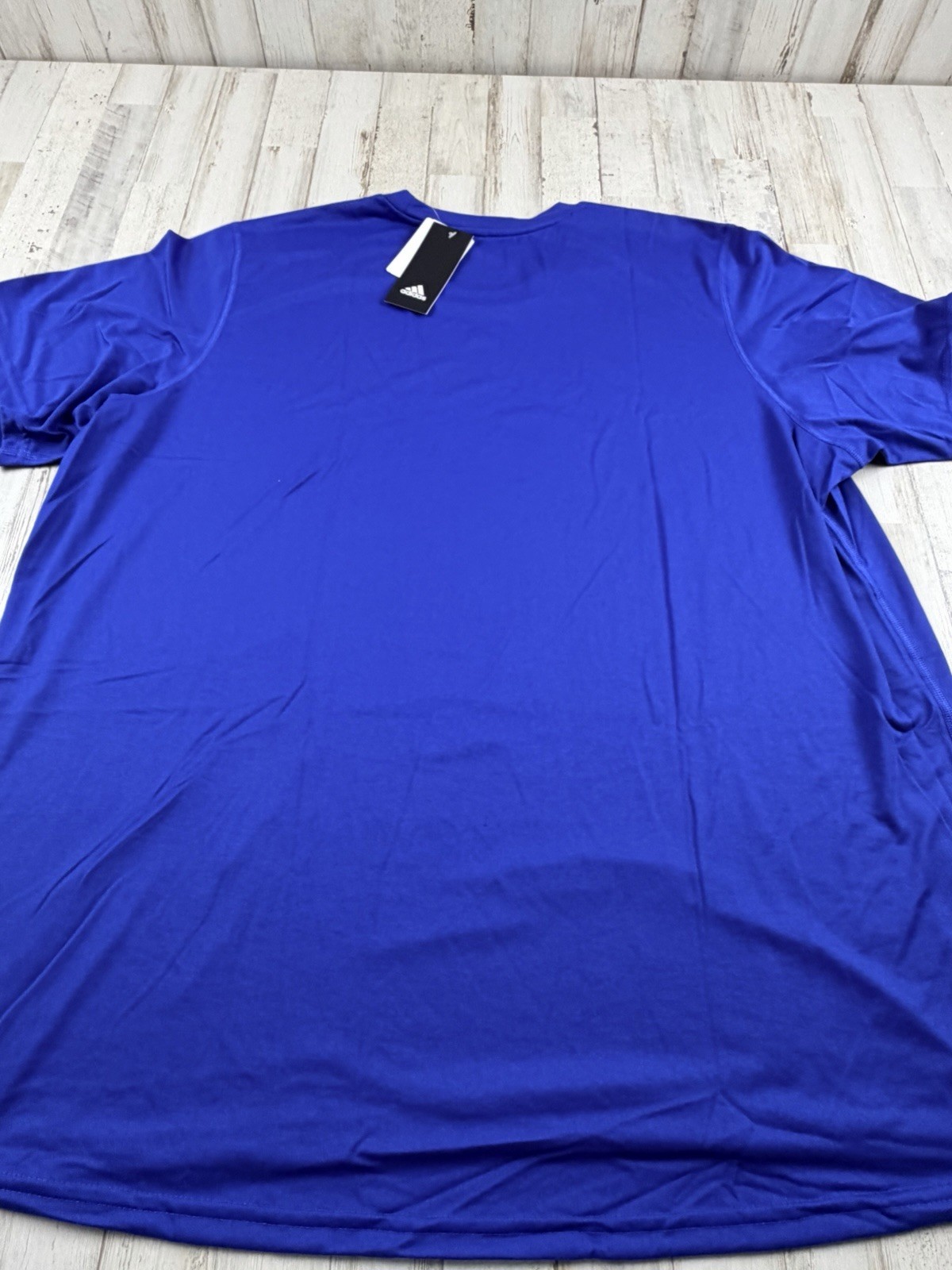Adidas Men’s Creator Short Sleeve TShirt Blue EK0088 Size XXL 2XL NWT Fast Ship