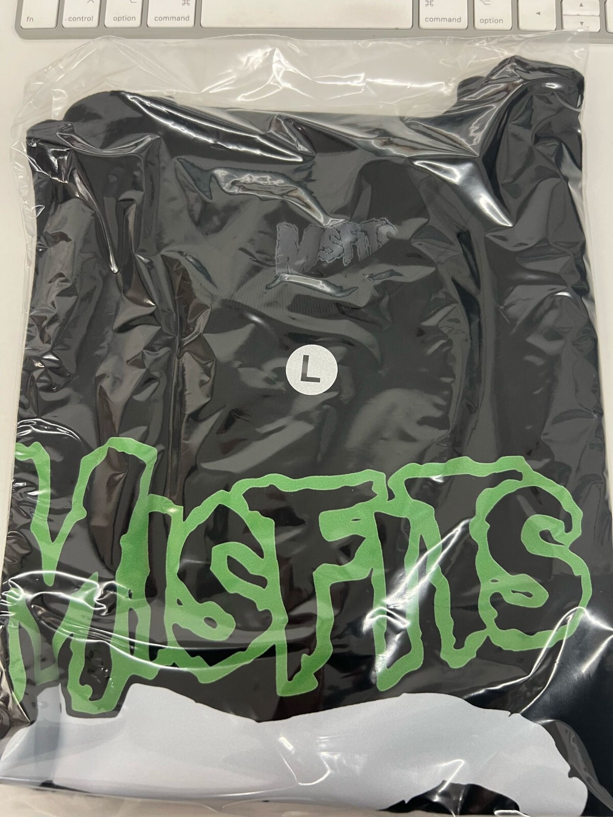 MISFITS GREEN FIEND SKULL T SHIRT
