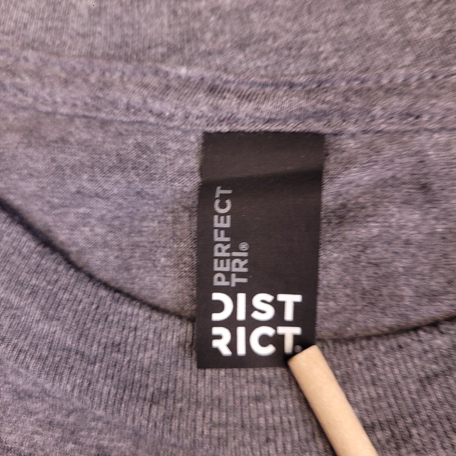 District T-Shirt Men’s Heather Grey S Nasty Beast Hard Tea Tri-Blend Monster