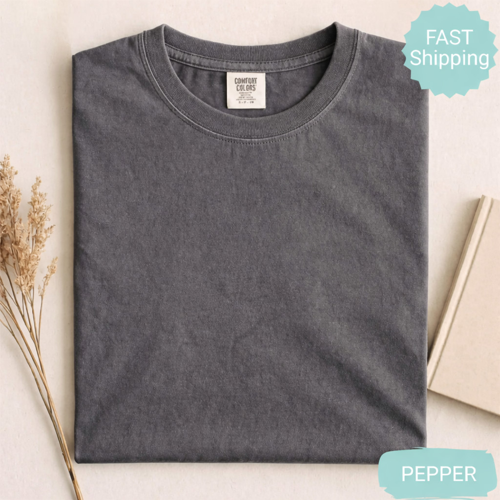 Butterfly Floral Comfort Colors T-Shirt Boho Cottagecore Tee