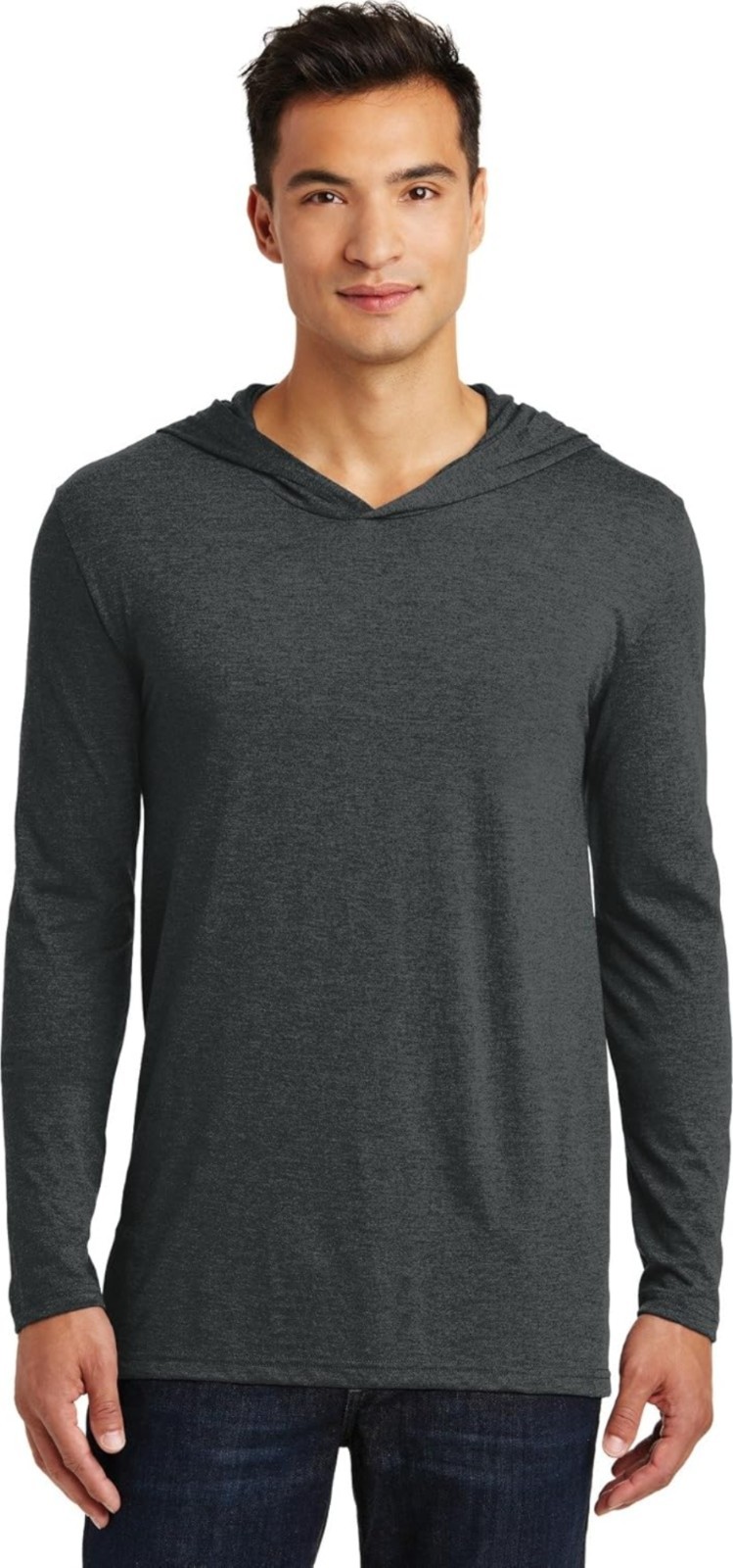 3 MEN’S HOODED SHIRTS SIZE MEDIUM TRI BLEND DISTRICT MADE