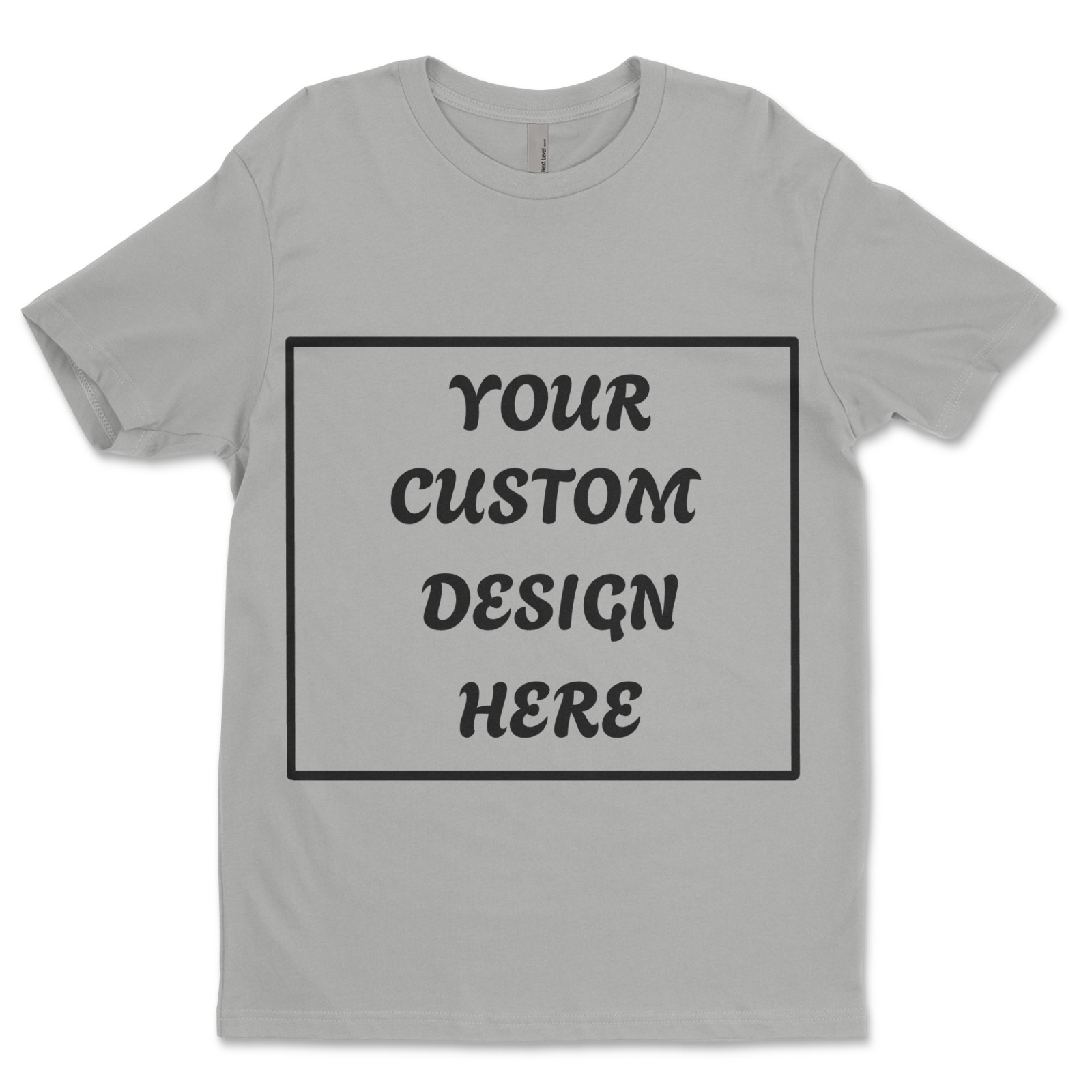Personalized Custom T-ShirtCustomized w/Photo, Text, Logo DTF on nextlevel shirt