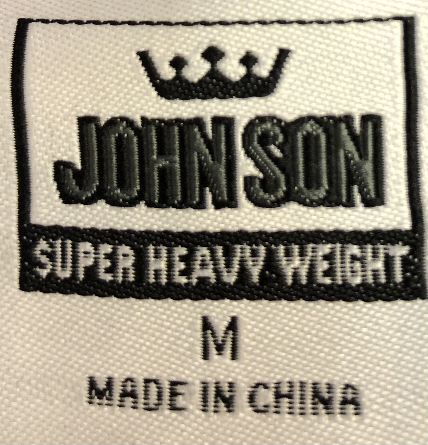 Plain T-shirts Round Neck [JOHN SON] Super Heavy Weight[S~7XL] Big Size [Single]