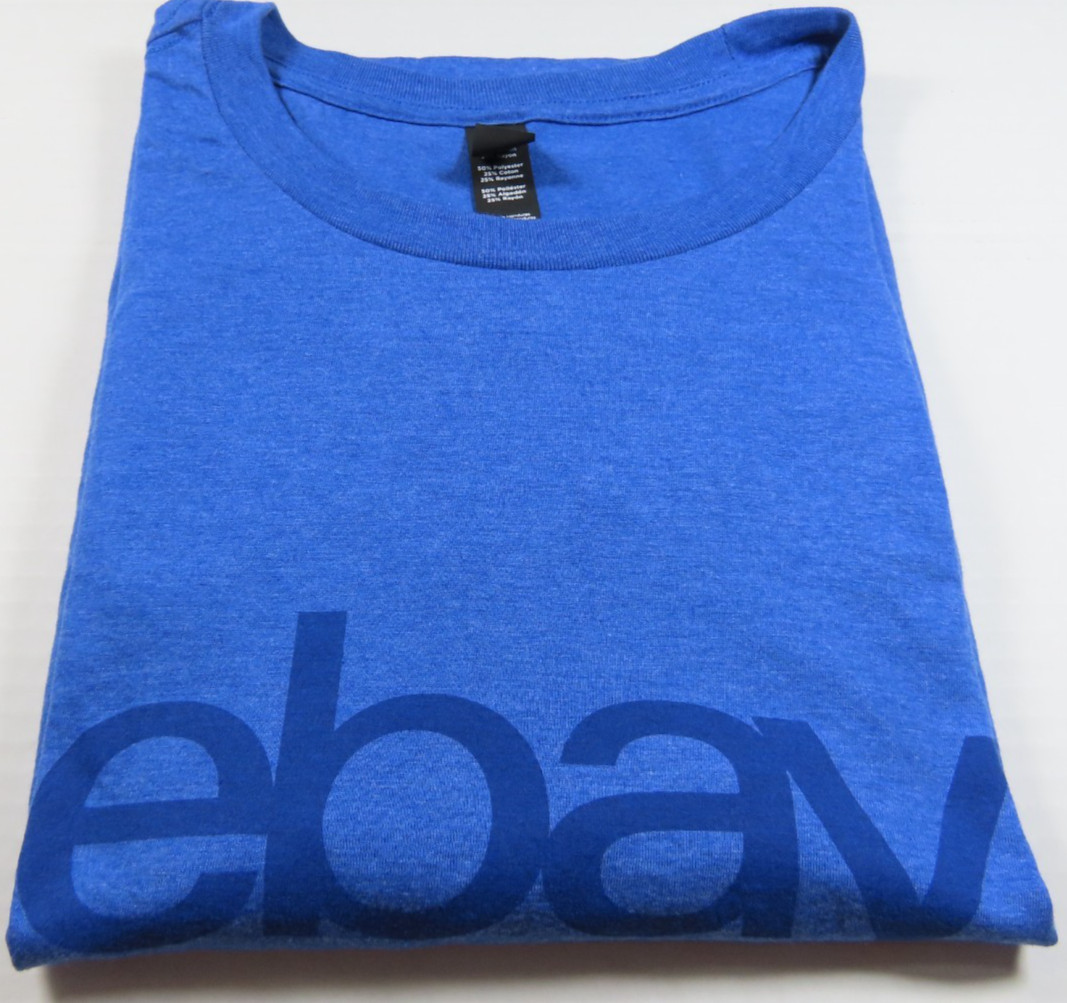 Ebay Swag Crewneck T-Shirt District Perfect Tri Spell Out 4XL Big Man NWOT NEW