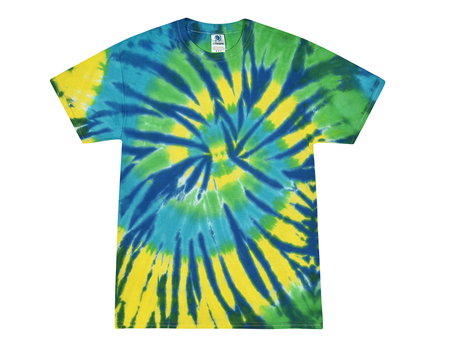Multi-Color Tie Dye T-Shirts Adult SM – XXXXXL 100% Cotton Colortone