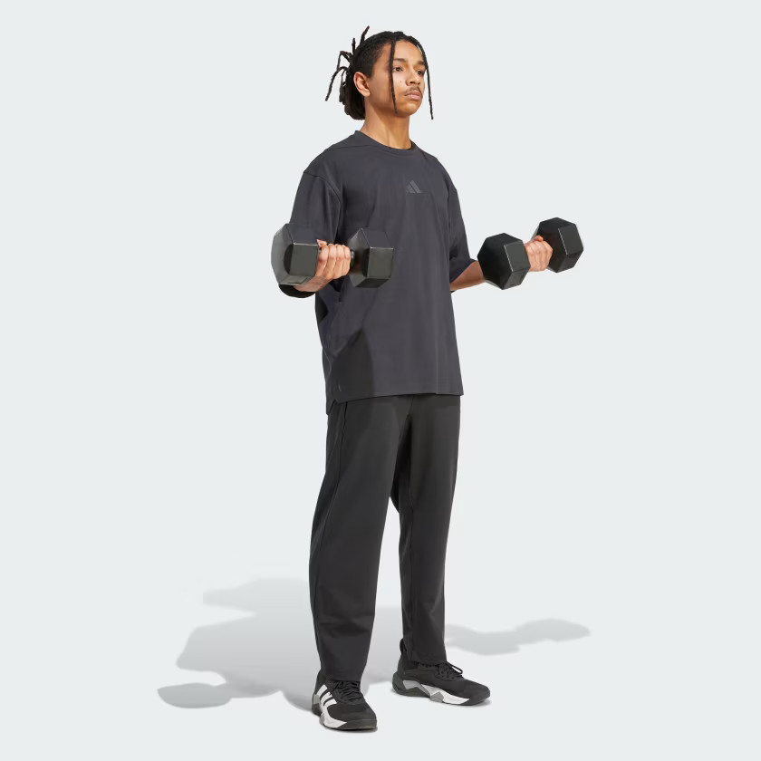 adidas men PrimeLift Workout Oversize Tee