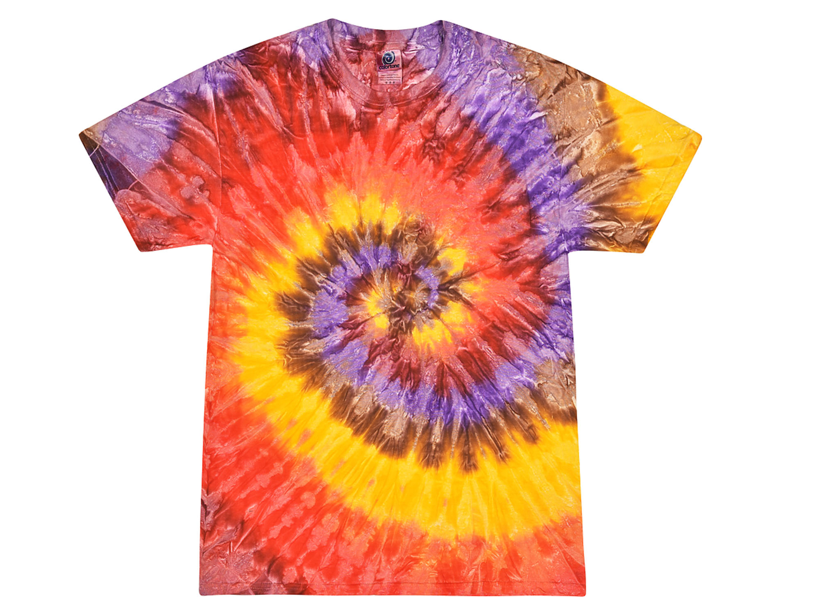 Multi-Color Tie Dye T-Shirts Adult SM – XXXXXL 100% Cotton Colortone