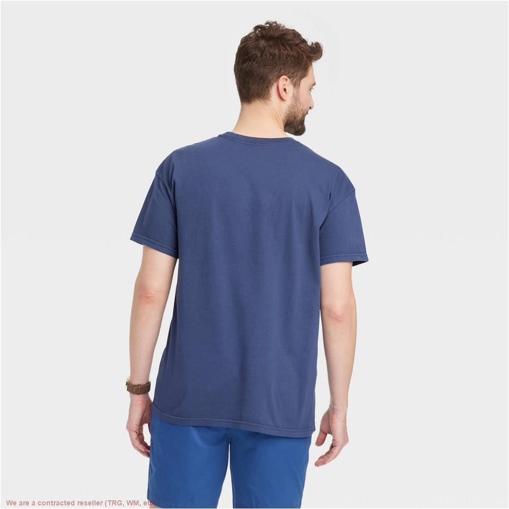 Men’s Heavyweight T-Shirt Goodfellow & Co Seamless Blue XL *SEE DEAL!!!*