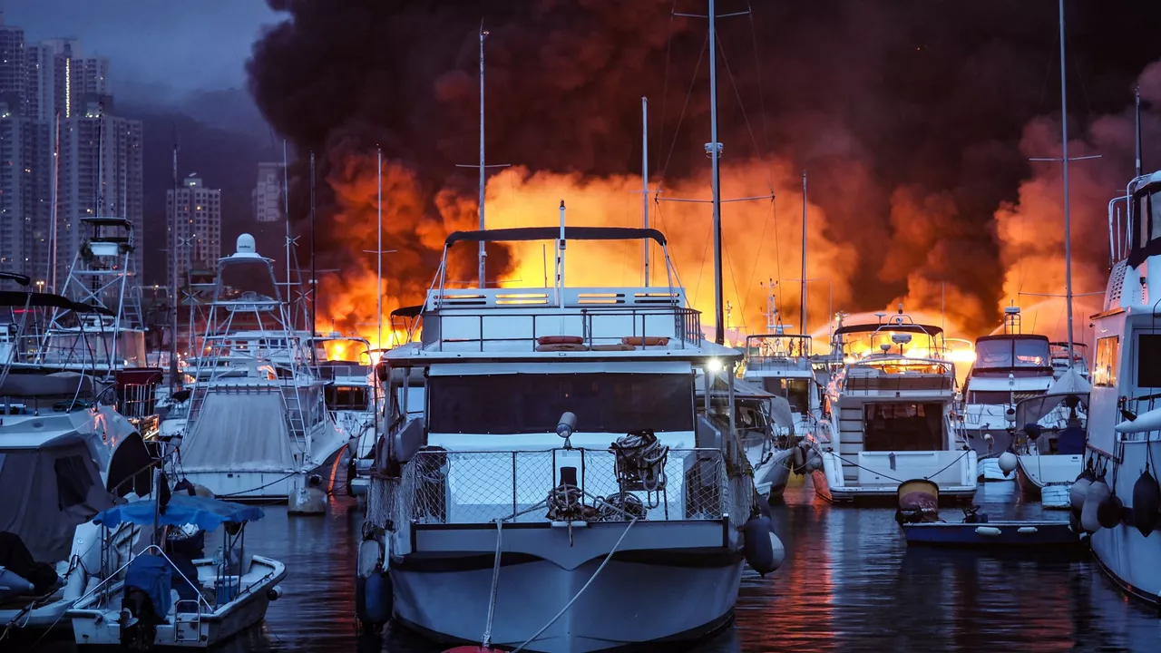 اندلاع حريق على متن عبارة تحمل نحو 120 شخصا في الفلبين