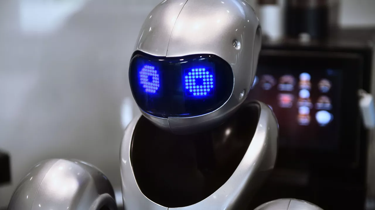 روبوتات تجري تمرينات إحماء خلال بطولة عالمية لكرة القدم في فرنسا... فيديو