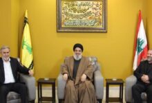 نصر الله يلتقي قياديين فلسطينيين في بيروت