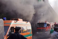 التلفزيون المصري: السيطرة على حريق مقر مديرية أمن الإسماعيلية
