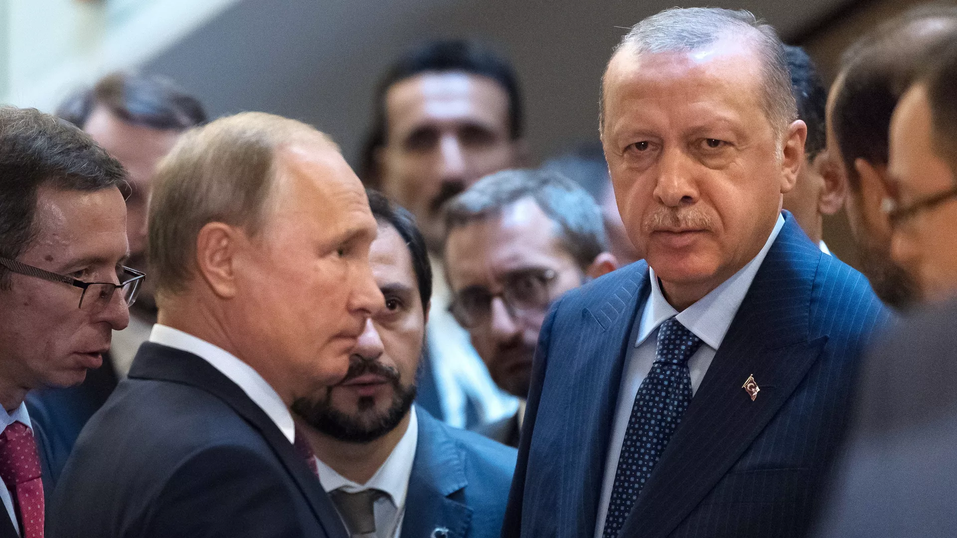 أردوغان خلال اتصال مع بوتين: الصمت الغربي أدى إلى أزمة إنسانية في غزة