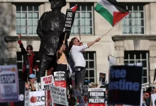 تظاهرة ضخمة في العاصمة الفنزويلية تأييدا للشعب الفلسطيني