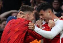 أرسنال يفوز على مانشستر سيتى بهدف قاتل فى الدورى الإنجليزى