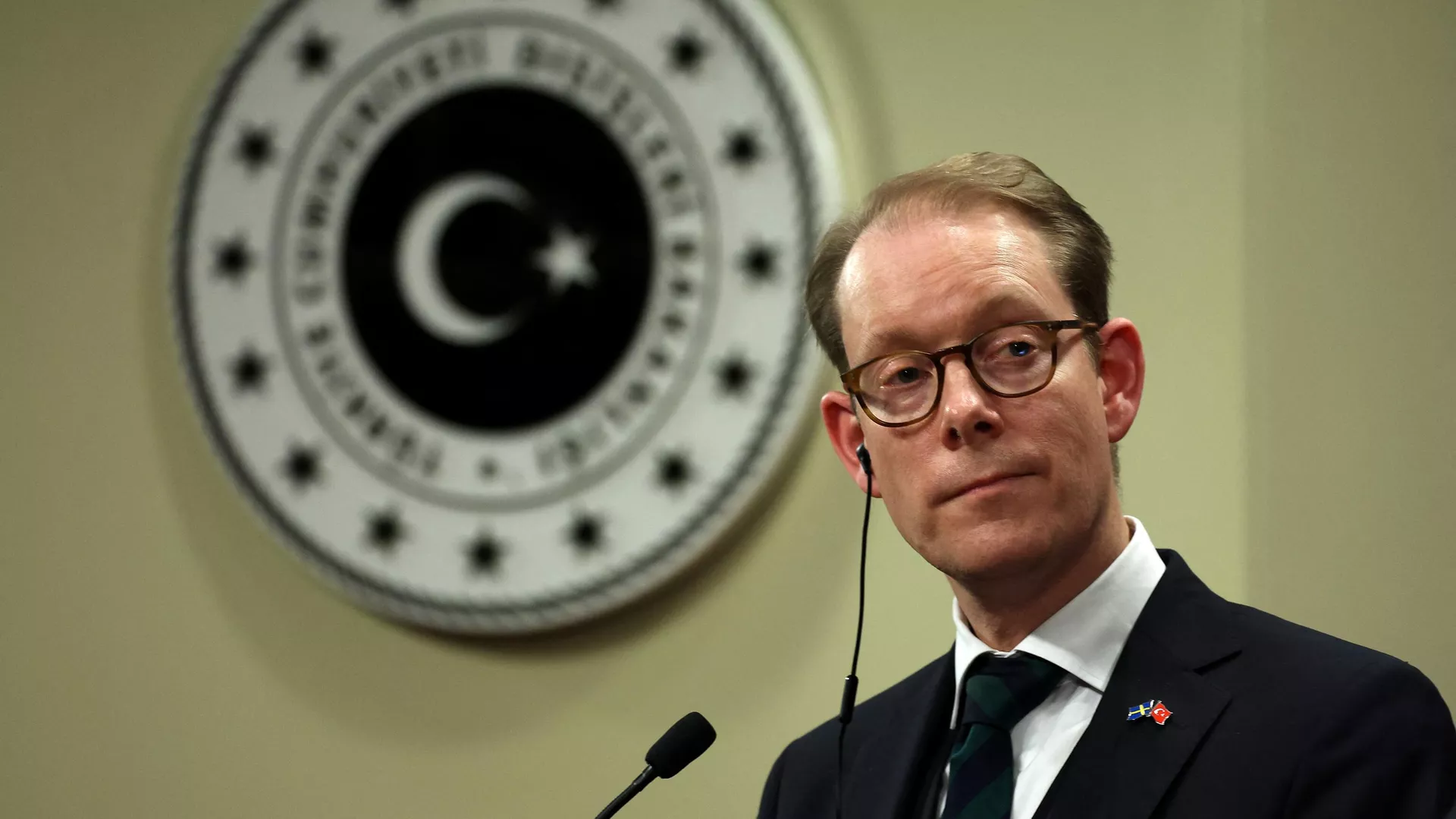 وزير الخارجية السويدي، توبياس بيلستروم