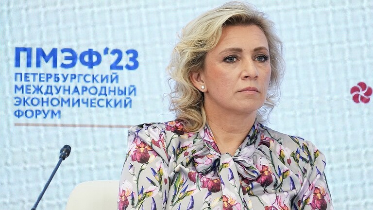 المتحدثة الرسمية باسم وزارة الخارجية الروسية ماريا زاخاروفا (صورة أرشيفية)