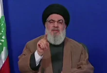 الأمين العام لـحزب الله حسن نصر الله