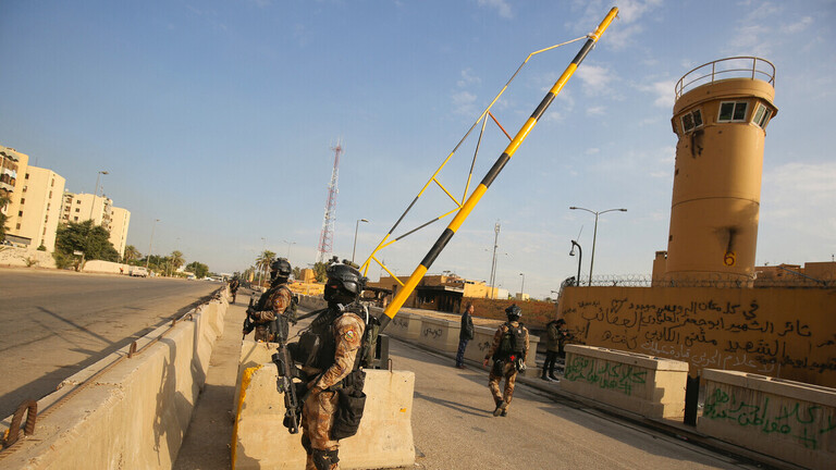القوات المسلحة العراقية: بعض المسؤولين عن الهجوم على السفارة الأمريكية على صلة بأجهزة أمنية