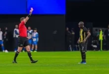 كانتي يتعرض للطرد المباشر لأول مرة في مسيرته