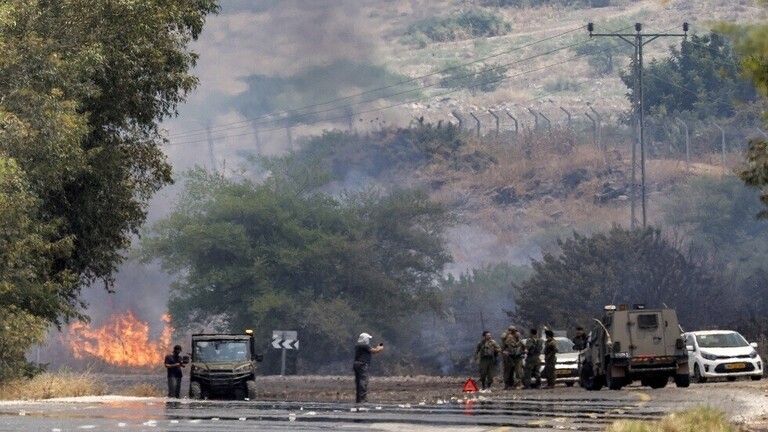 AFP صورة أرشيفية لقصف "حزب الله" على شمال إسرائيل