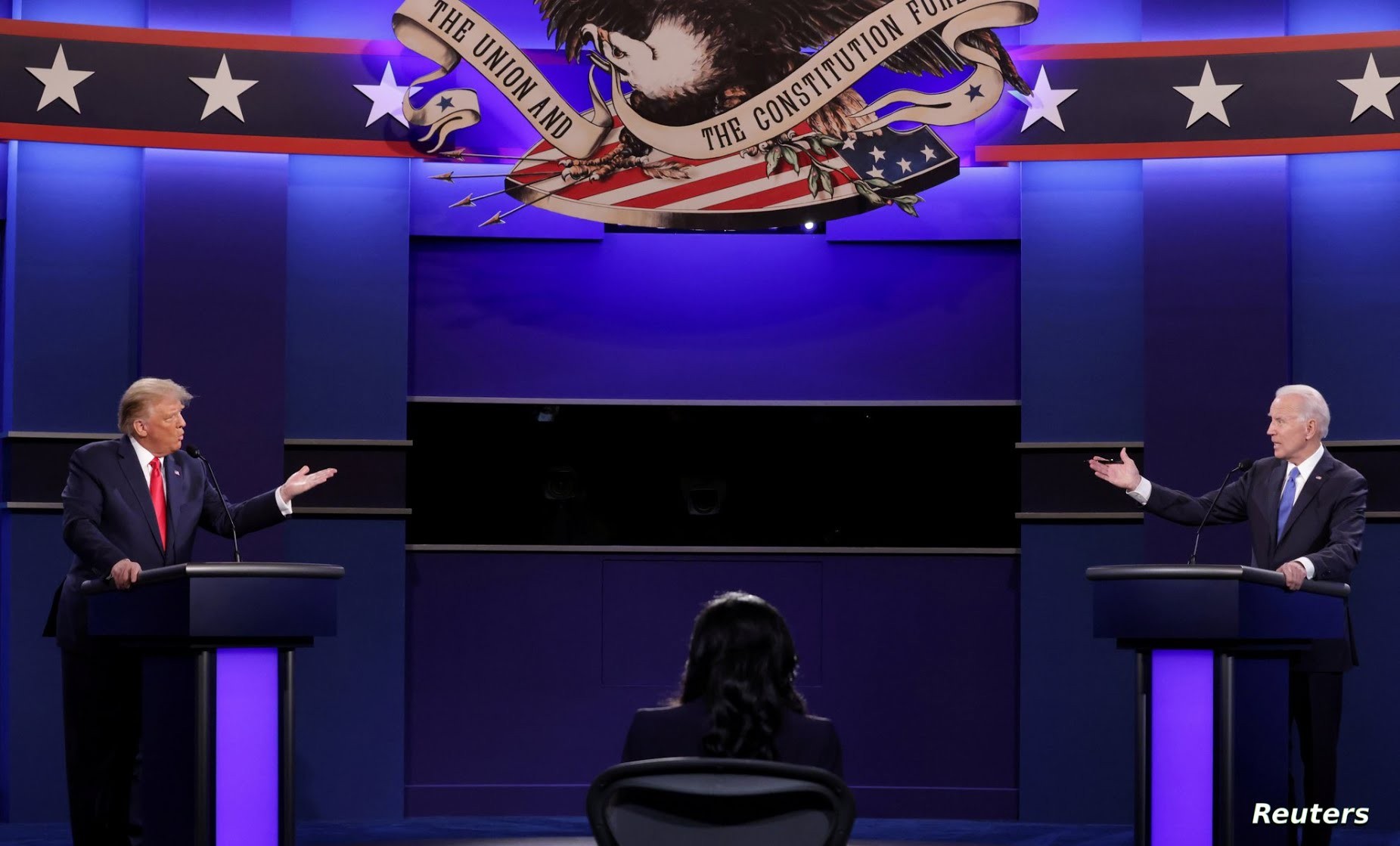 بايدن وترامب يتأهبان لخوض المناظرة الأولى في سباق الرئاسة الأميركية