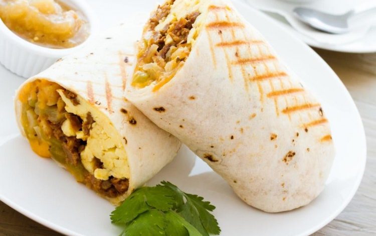 بوريتو البيض المكسيكي
