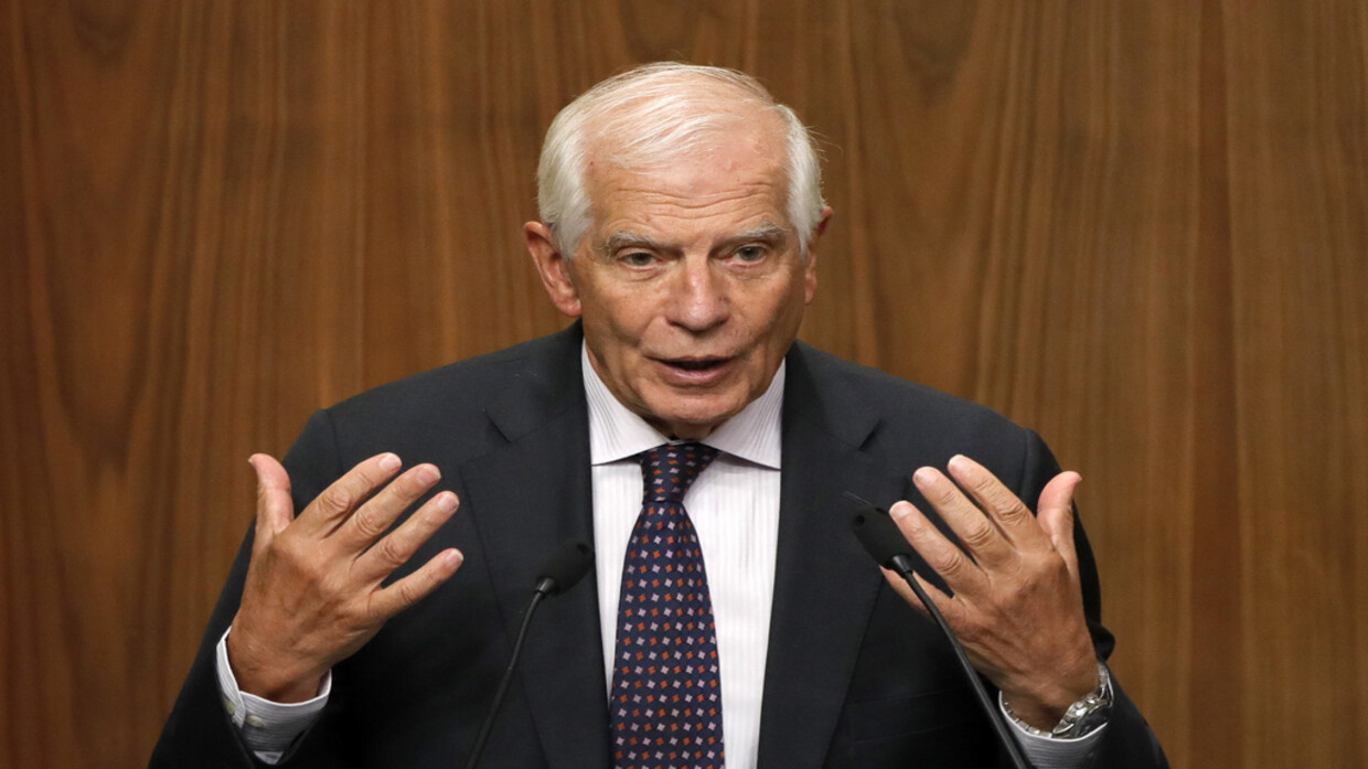 مفوض السياسة الخارجية بالاتحاد الأوروبي جوزيب بوريل / AP