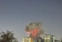 الغارة التي استهدفت منطقة الغبيري