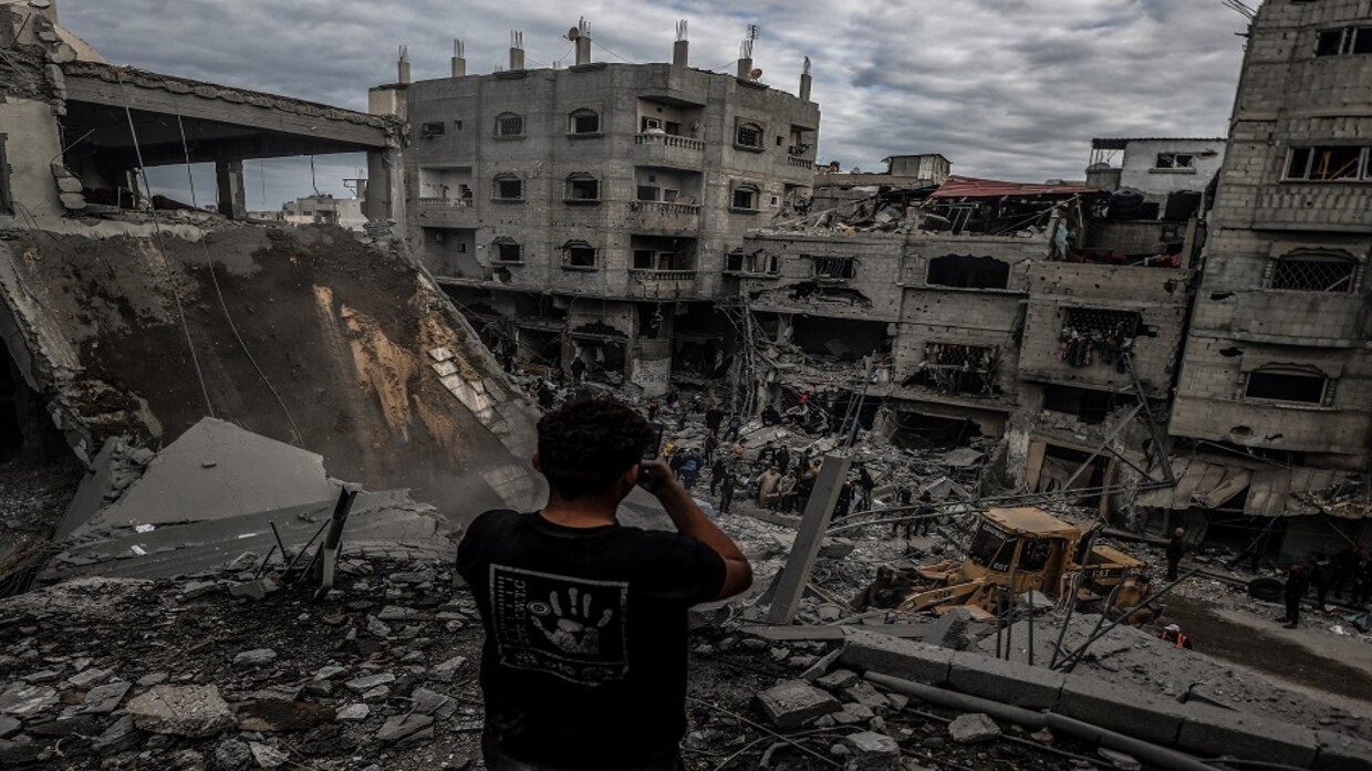 من مشاهد الدمار في غزة / Gettyimages.ru