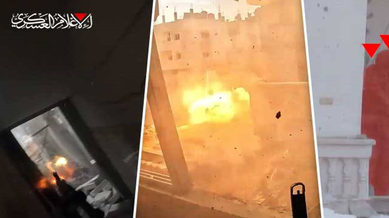 صورة أرشيفية من عملية سابقة لكتائب "القسام" في غزة / RT