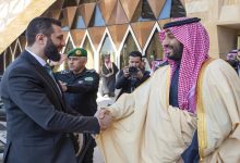 أحمد الشرع ومحمد بن سلمان / AP
