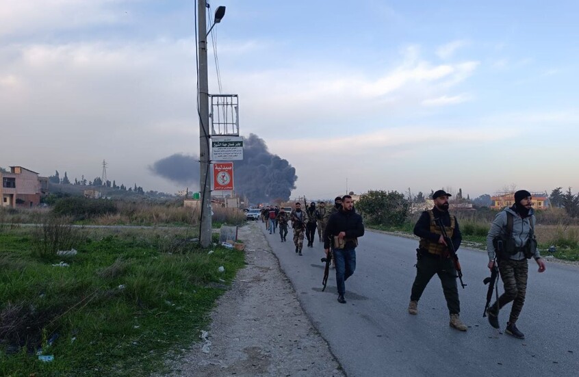 قوات الأمن السورية تمشط قرى باللاذقية / سانا