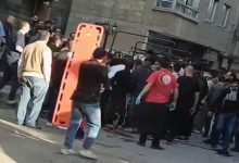لقطة من مقطع فيديو قيل إنه في اعقاب سقوط قذيفة هاون في مدينة جرمانا بريف العاصمة دمشق / مواقع التواصل الاجتماعي
