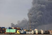 انفجار في ميناء الشهيد رجائي في بندر عباس، إيران، 26 أبريل 2025 / Globallookpress