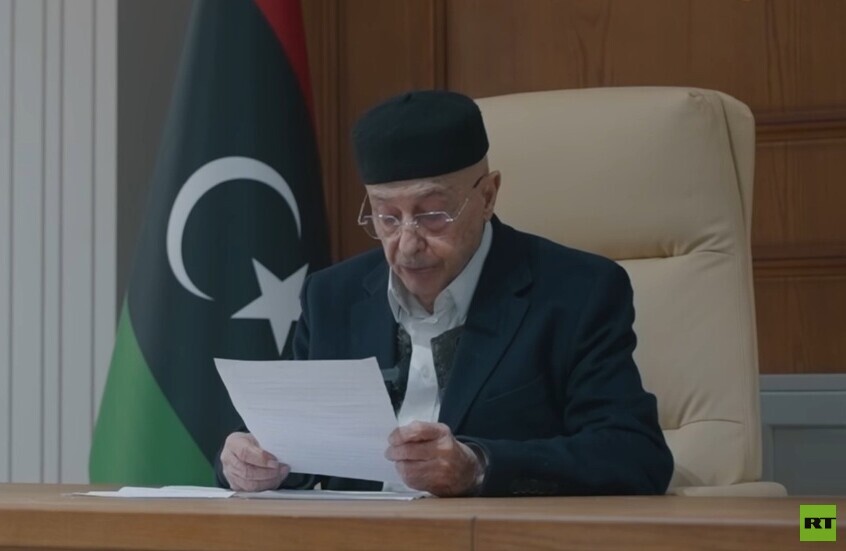 رئيس مجلس النواب الليبي المستشار عقيلة صالح / RT