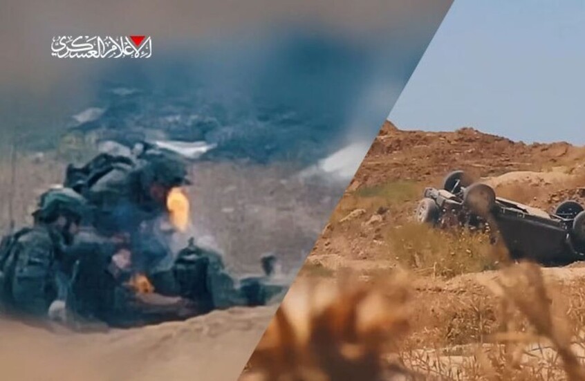 صورة أرشيفية لعملية نفذتها كتائب القسام