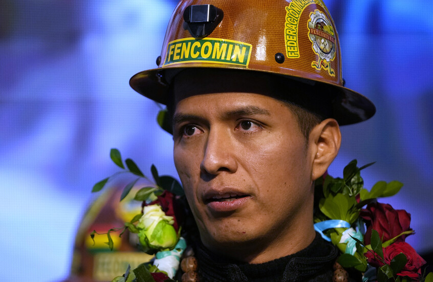 السيناتور البوليفي أندرونيك رودريغيز / AP