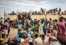نازحون فارون من الحرب السودانية، معبر جودة الحدودي في جنوب السودان، أرشيف / Globallookpress