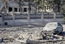 قصف إسرائيلي على دمشق / Globallookpress