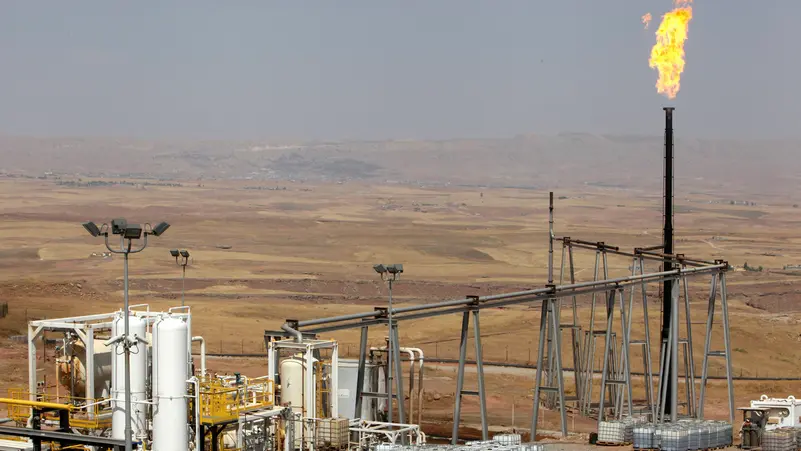 حقل نفط في كردستان (رويترز)