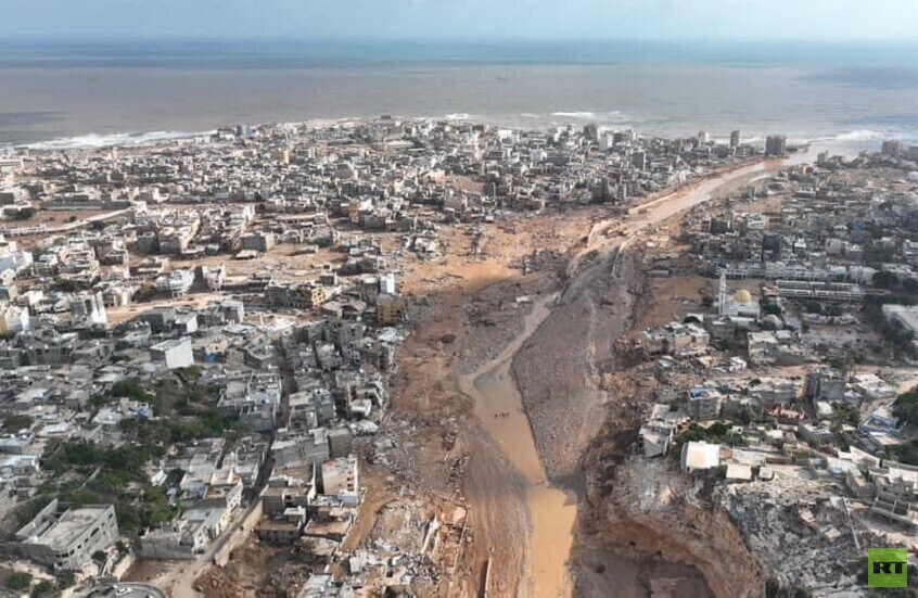 درنة بعد عاصفة "دانيال" / RT